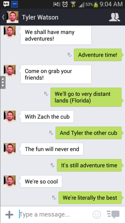 azachontitan:  Adventure Time with Zach and Tyler.