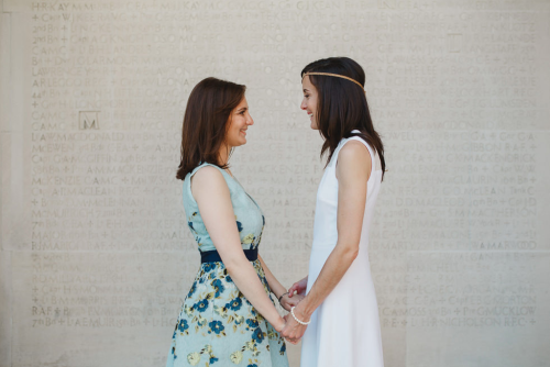 eileenthequeen:weddingsandlesbians:www.nivshimshon.comI love seeing Jewish lesbian weddings