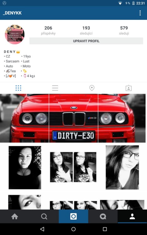 #instagram _DENYKK go and follow me . THANK U ❤🙌 #e30 #eyeliner #bw #blackhair #czechgirl 