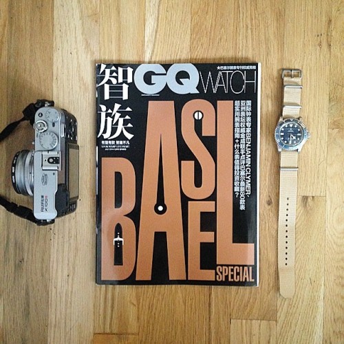 Just received a copy of the issue of @gqchina I guest edited. Go get it (if you live in China)… (at HODINKEE HQ)