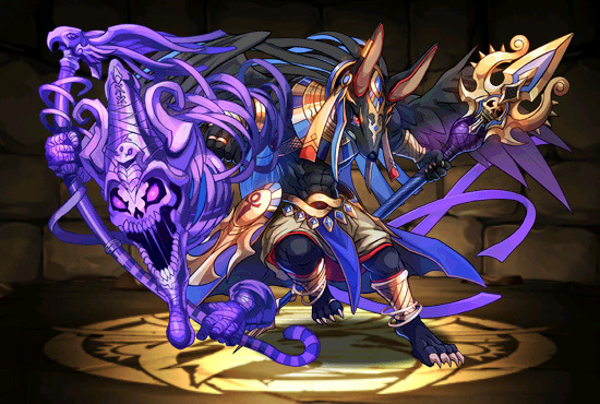 arashikurobara:   Puzzle &amp; Dragons Appreciation Post - Egyptian Gods (Ultimate