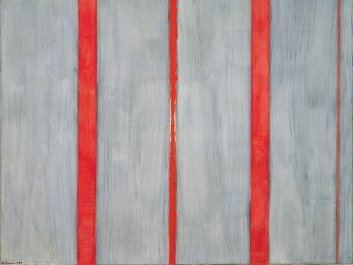 artexpansion: Barnett Newman, The Name I, 1949