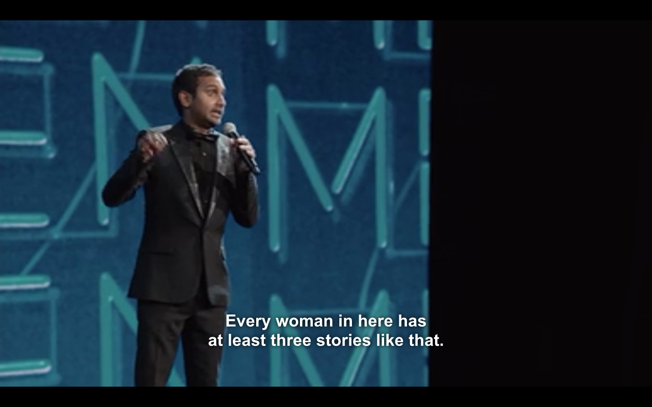 rightpluswrong:Aziz Ansari - Madison Square Garden