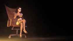 wowmelettedufromage: Elizabeth A quickie made with SFM. The model 