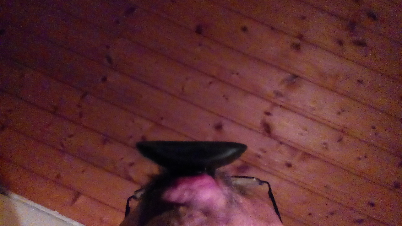 Sissyschwein trainiert Maulfotze