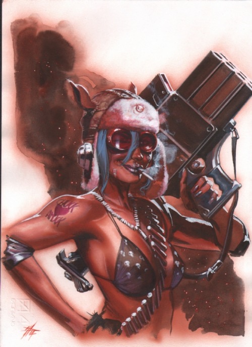 michaelallanleonard: Tank Girl by Gabriele Dell'Otto