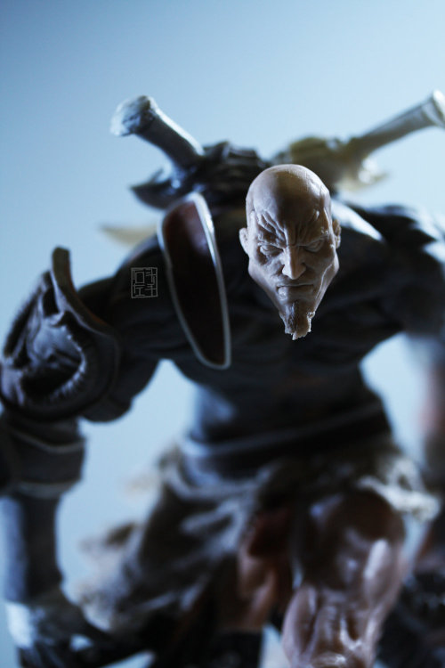 God of War fanart / Sculpture by Chao Guo.More Sculptures here.