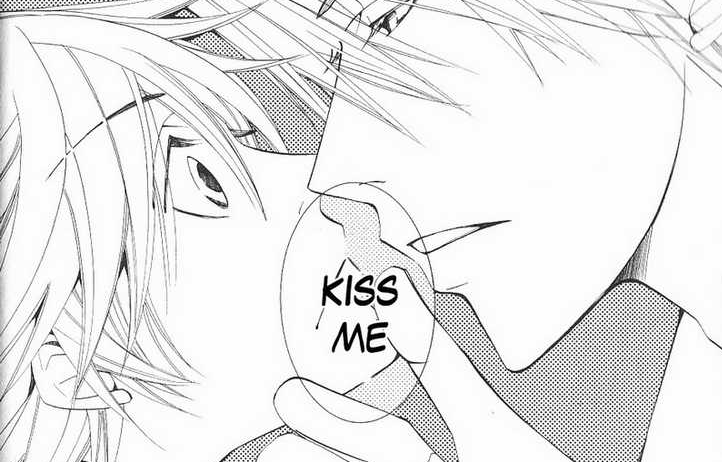 junjouhatsukoimangacuts:  NO KISS ME XD !!!!! IF I CANT KISS YOU….. MI-CHANN JUST