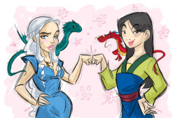 Mari-M-Art:  Talking ‘Bout Strong Female Characters…. Don’t Ever Mess With