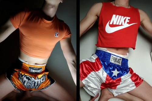 Who else thinks that diapers and boxing shorts are just a perfect combo…?