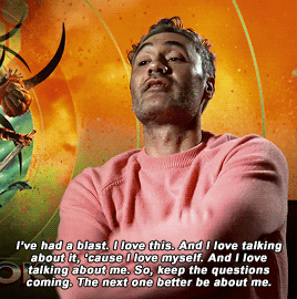 waititi:  “A lot of actors and people in the film industry complain about the promo