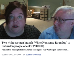 elphabaforpresidentofgallifrey:THIS IS HOW YOU FUCKING ALLY! “White Nonsense Roundup (WNR) was created by white people, for white people, to address our inherently racist society. We believe it is our responsibility to call out white friends, relatives,
