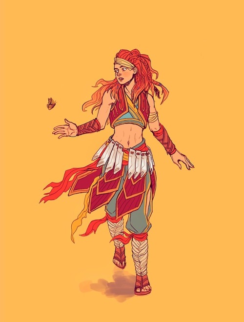 godliath:i designed this outfit weeks ago for a Comic Idea™ that will probably never see the l