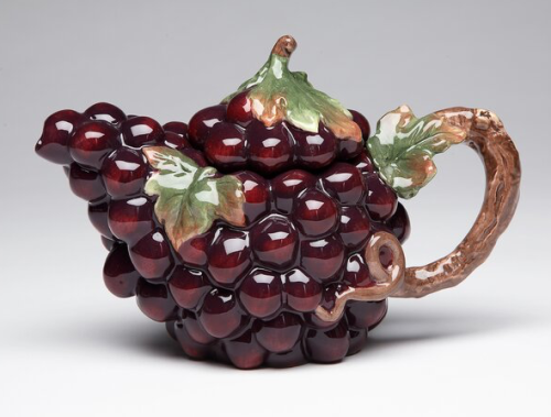 peachblushparlour: Flower Teapot, Strawberry Teapot, Roses Teapot, Cabbage Teapot, Pink Roses Teapot