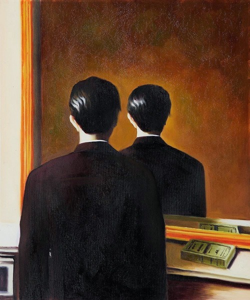 Rene Magritte - “La Reproduction Interdite”, 1937