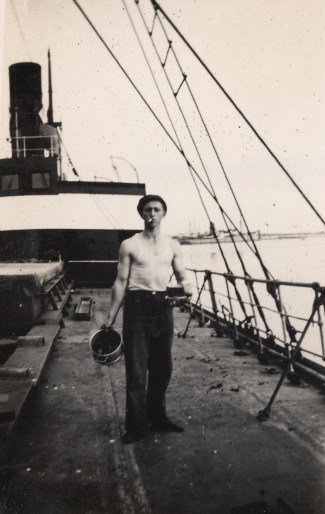 The mess boy Peter of the freighter s/s Phoenix 1939 found at: http://billedarkiv.mfs.dk/   00005680