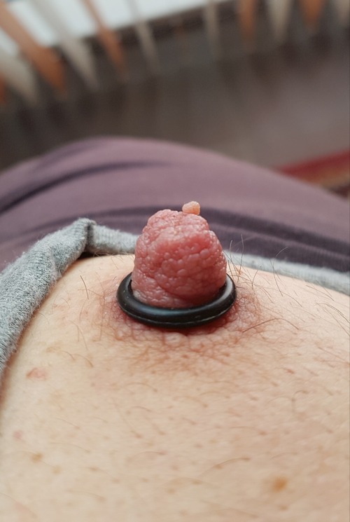 prickklaude: New nipple rings are horny !