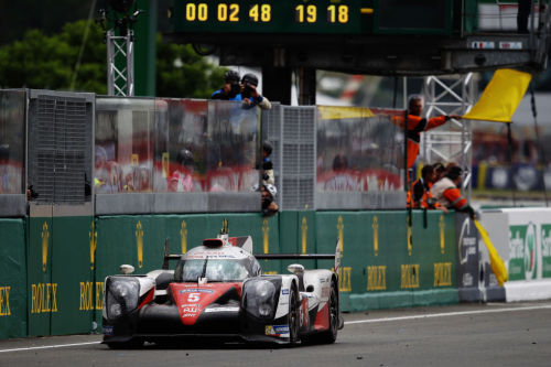 The portrait of a beautiful tragedy.via “A shocking end to the 84th 24 Hours of Le Mans robs Toyota 