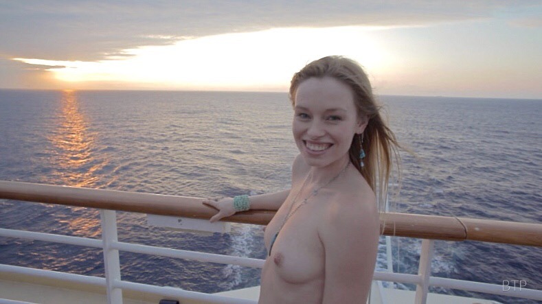 blueturtleproduction:  Sunset aboard The Big Nude Boat   See the Video Here  @blueturtleproduction