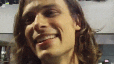 He Was Actually Fucking Insane For This,,,THE HAIR. THE TONGUE. THE SMILE. Goodfuckingbye.