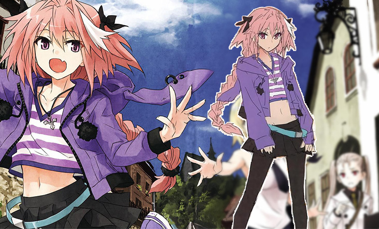 why does astolfo dress like a girl