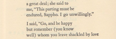 Sapphic Love & Legacy / Memory.