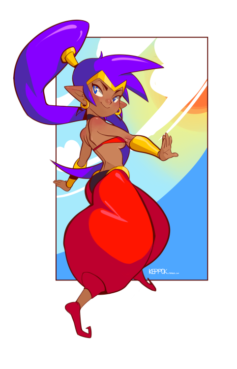 keppok:I wanted to draw Shantae, again, but this time better.(PATREON)  <3