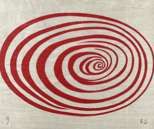 howdoyoudotoday:‘Spirals’ woodcut (MoMa Collection)–Louise Bourgeois