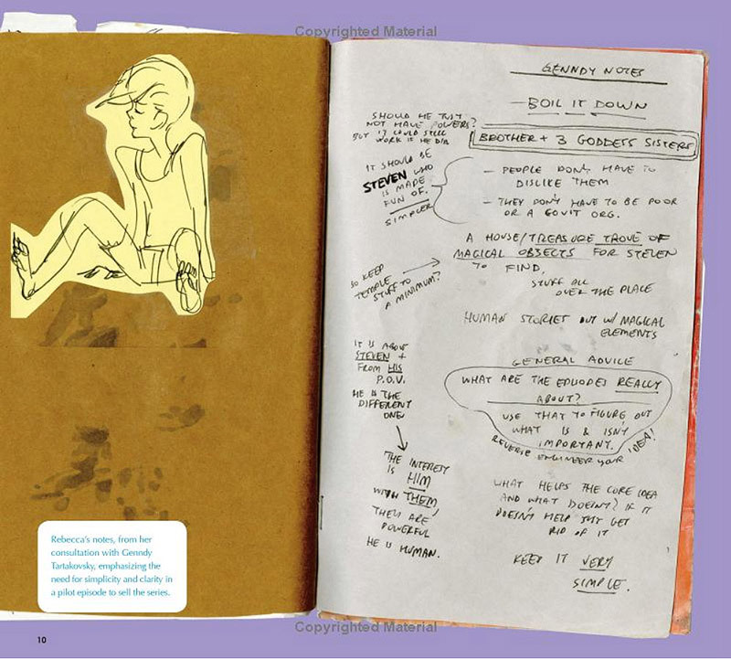 ca-tsuka:“Steven Universe : Art &amp; Origins” Artbook -  Preview 1 / 2 (from