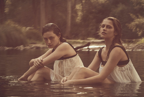 poisoned-apple: - lost in time: teresa palmer and phoebe tonkin by will davidson for vogue australia