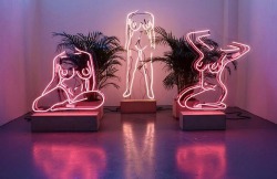 pukakke:Neon ladies by Romily Alice Walden