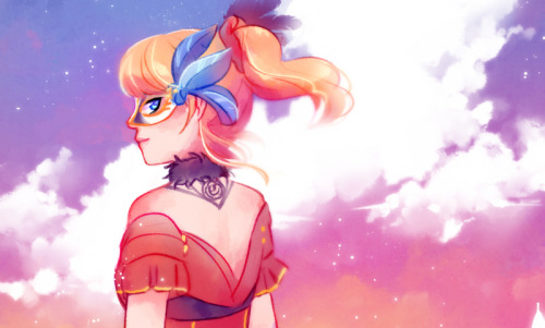 alwayshumancomic:This is a preview of my picture for @faitodayozine​, a Love Live! charity zine.I wa