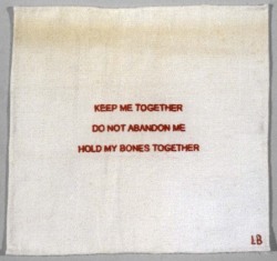 tremendousandsonorouswords:  Louise Bourgeois,