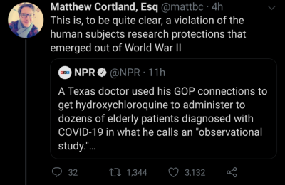witches-ofcolor:e-seal-deactivated20210319:COVID-19 Patients Given Unproven Drug