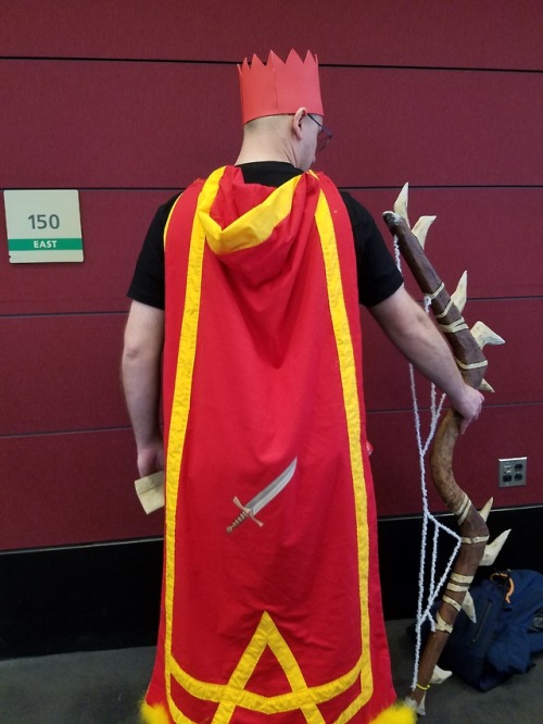 An amusing Runescape cosplayer at PAX. I got way too excited when I spotted this guy.