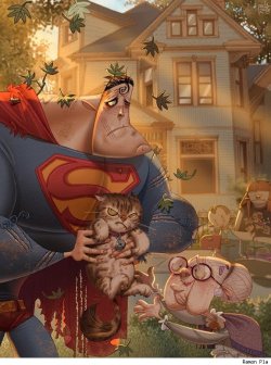 Superman by Ramon Pla