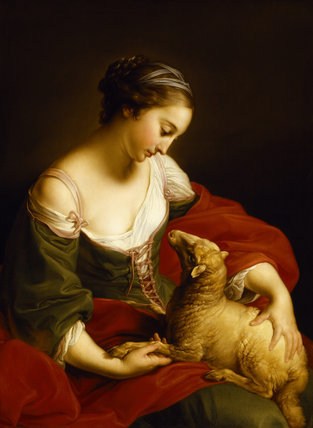 loumargi:MEEKNESS by Pompeo Batoni (1708-87)