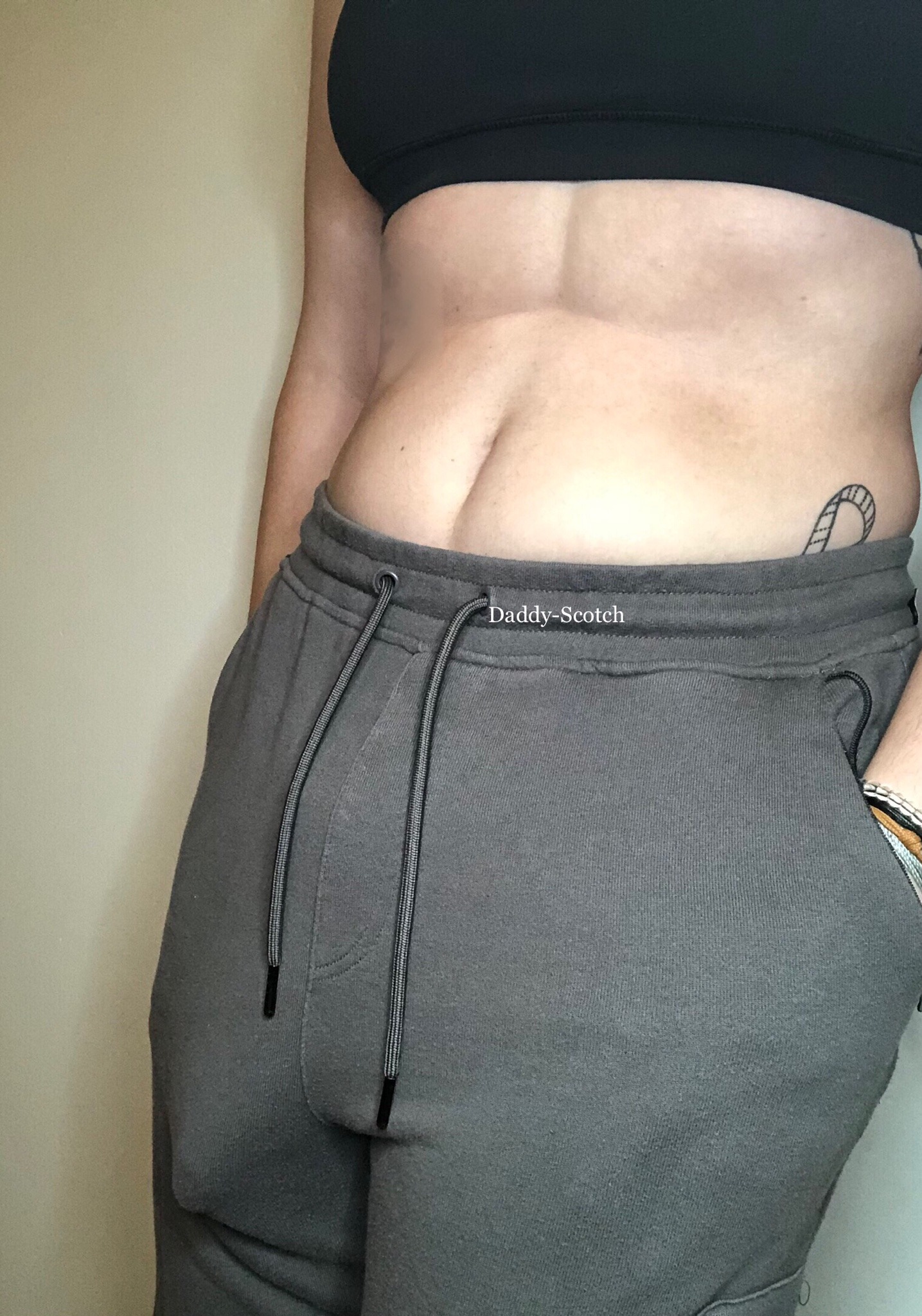 Gray sweatpant season