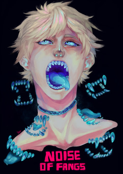 sickingfucking:  it’s mattiiinnnnnnn just smth i did for fun in between classes at school;;; so sry if its full of mistakes HEH….. mouths are so fun to paint but idk what im doin 