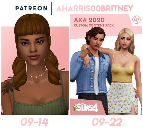 aharris00britney:This CC is now available on my Patreon for Tier 1 and Tier 2 pledges.Tier 1 : Abell