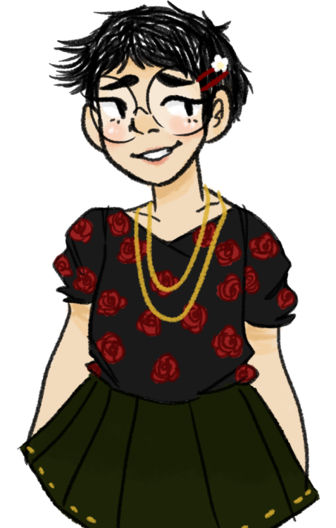 wyvernsrider:  tbh i think onoda would put a lot of thought in picking out their clothes 