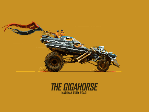 Mad Max Fury Road Cars - Misha Petrick
