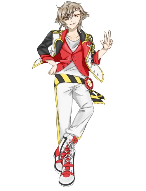 "Mhm? Aha~! Welcome welcome~! Name is Seisear Marchare, good to meet'cha~."
