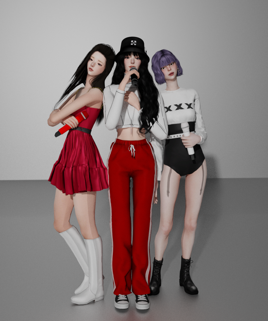 The Sims 4 Cas A Kpop Idol Group Youtube Vrogue