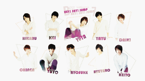 &gt;&gt; Wallpaper Hey! Say! Jump 1366x768