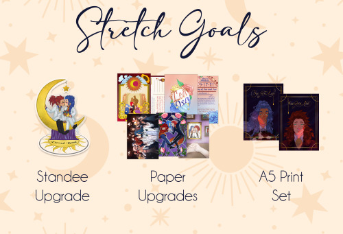 ALL STRETCH GOALS HAVE BEEN UNLOCKED!  A5 print set will now be included with all physical bundles. 