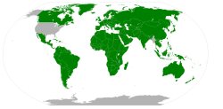thelandofmaps:  Countries which have officially
