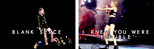 wonderlandtaylor: The 1989 tour setlist. 