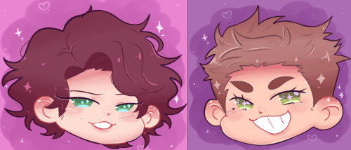 Matching Icon I made for me and my friend of our favorite SPN boys  ♡