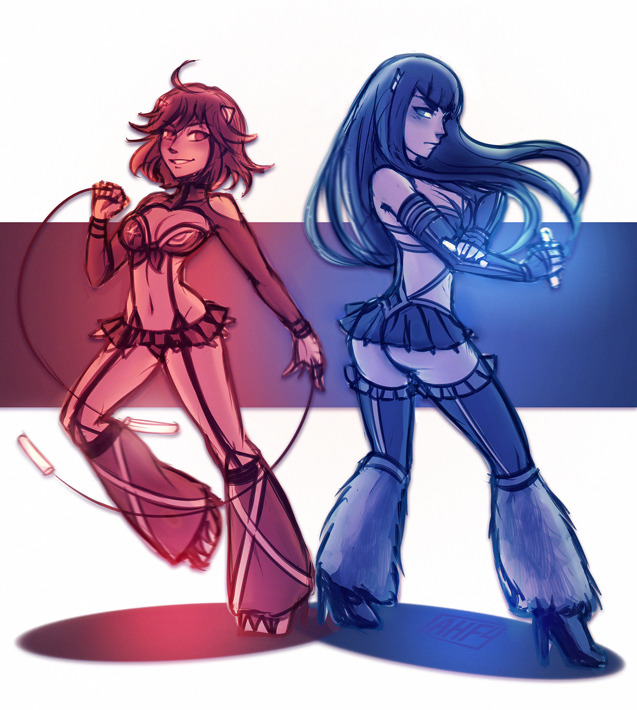 rave!ryuko &amp; satsuki for patreon